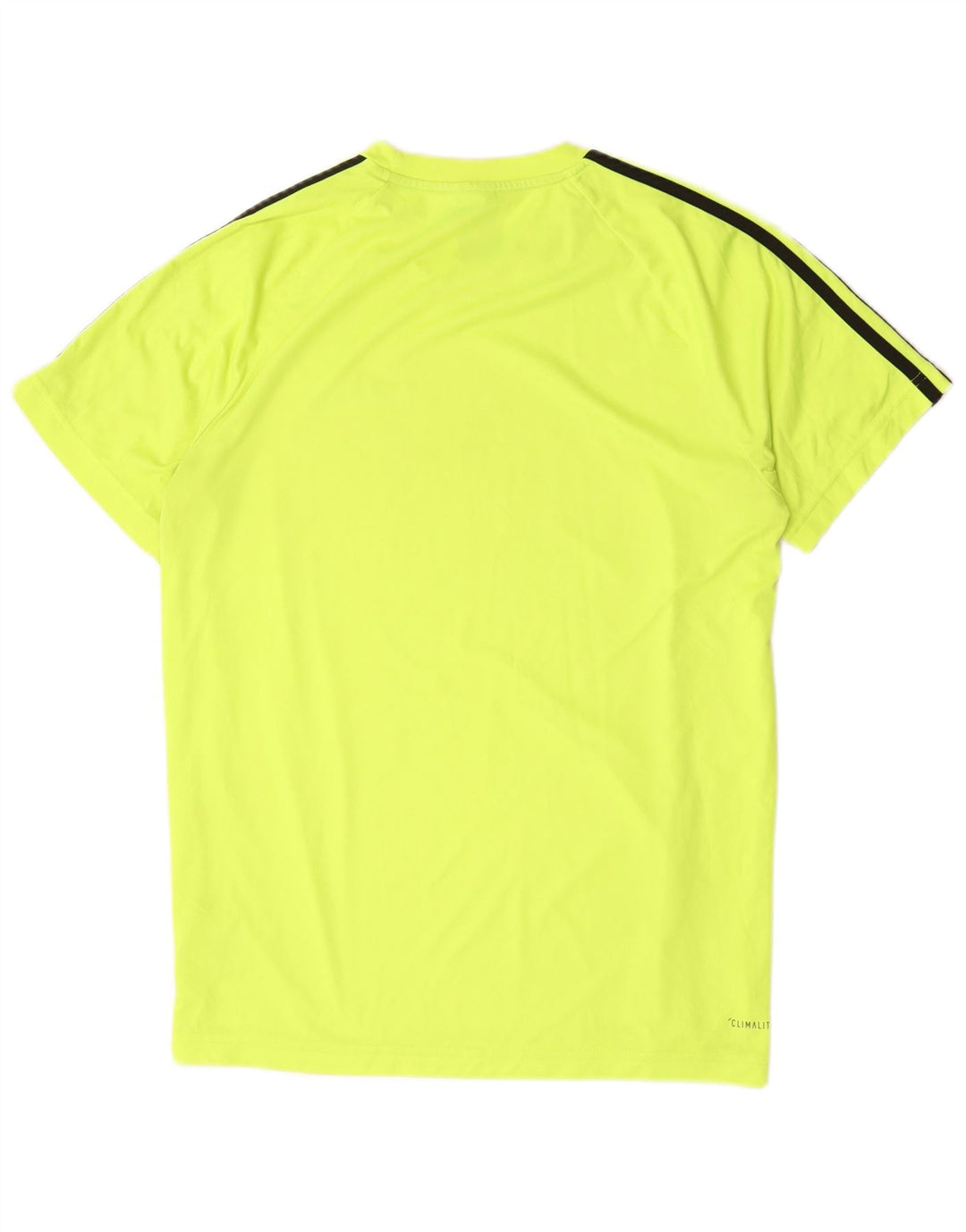 Camiseta ADIDAS Climalite para hombre Top Poliéster verde medio