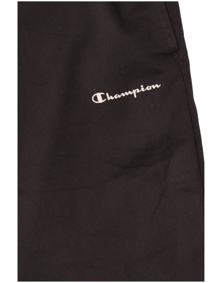 Champion Pantalones De Chándal Para Hombre Grande Negro