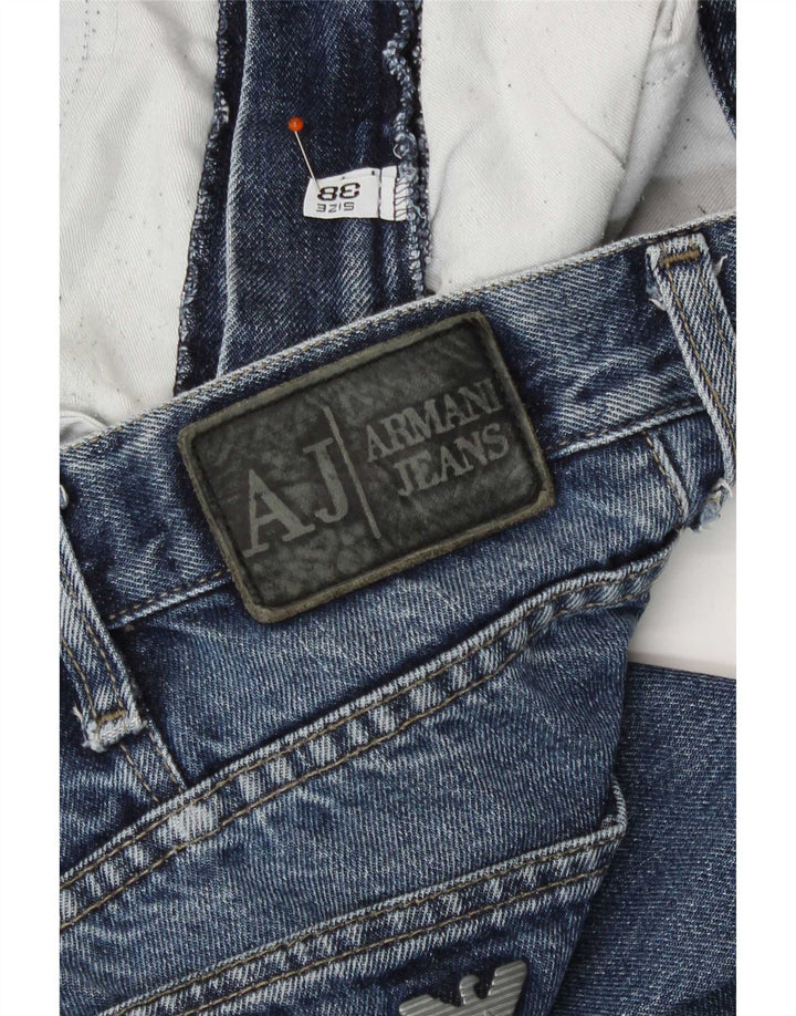 Vaqueros Armani Hombre Rectos W38 L31 Azul