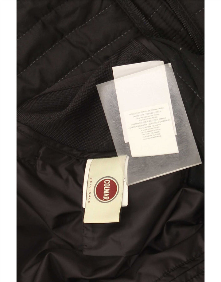 Colmar Hombre Chaqueta Acolchada IT 52 Large Poliéster Color Block Negro