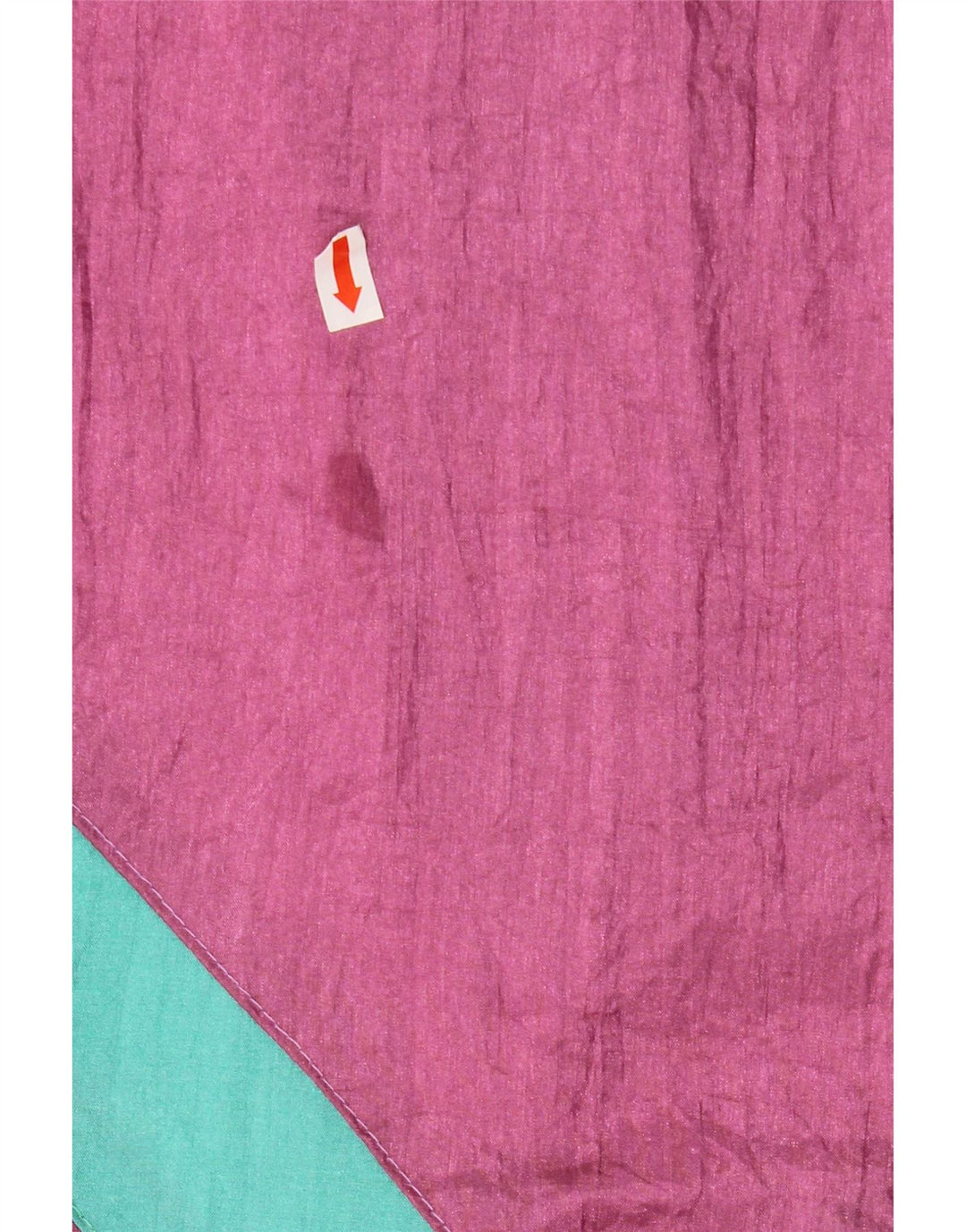 Vintage hombres chándal chaqueta superior XL rosa colorblock