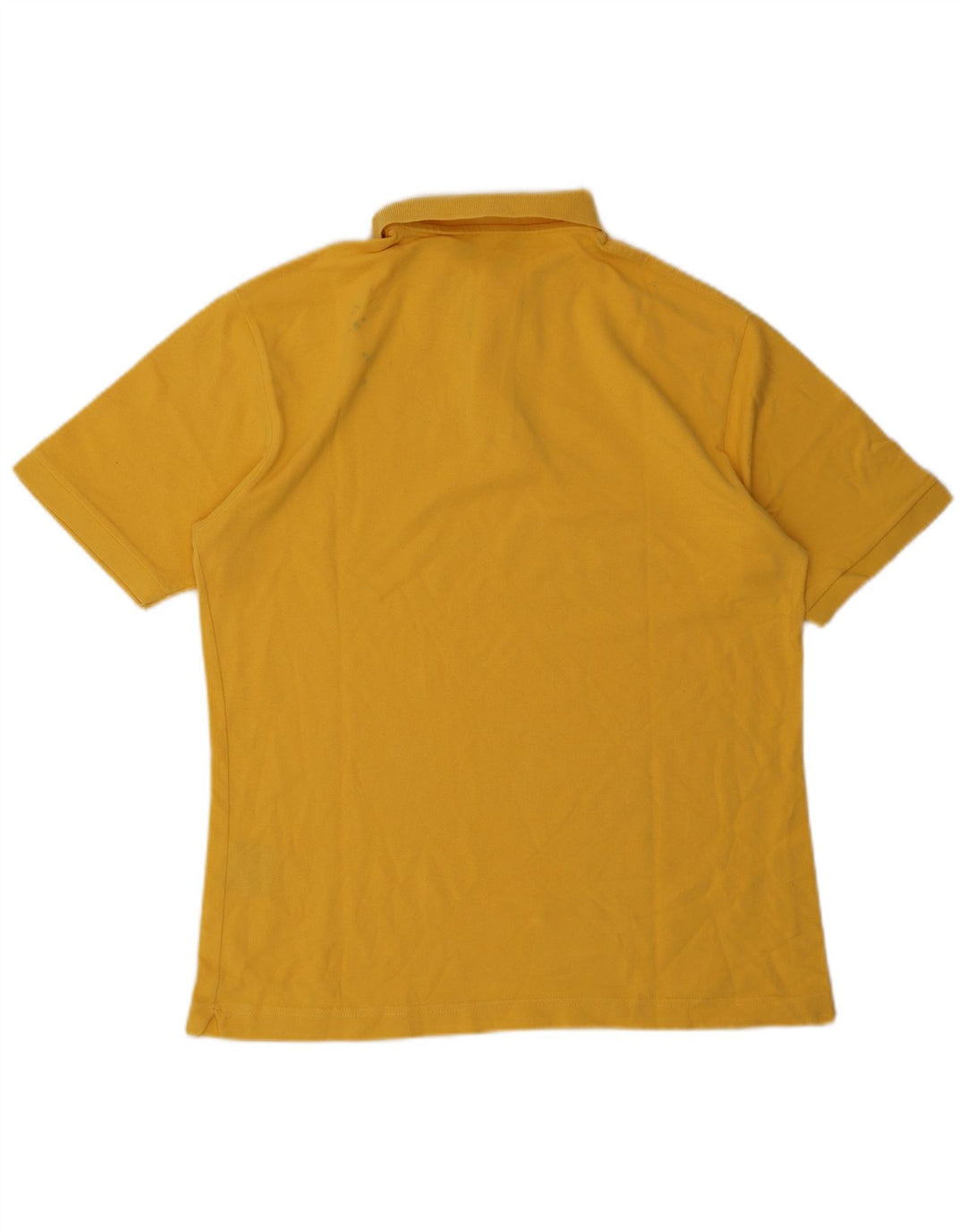 Polo Kappa Hombre De Algodón Amarillo Medio