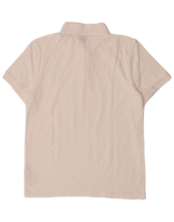Polo Hugo Boss Hombre Slim Fit Algodón Blanco Medio