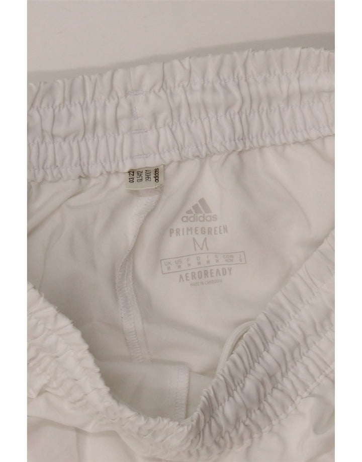 Adidas Hombre Aeroready Sport Shorts Medio Blanco Poliéster