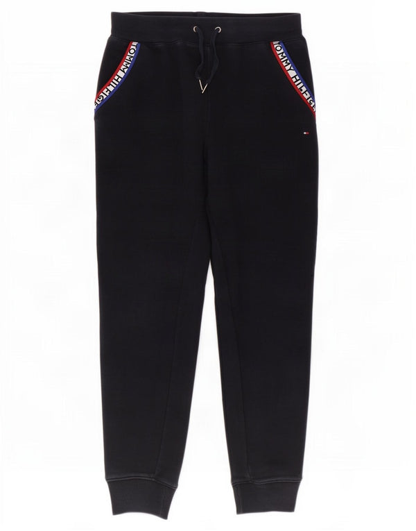 Tommy Hilfiger Pantalones de chándal con gráfico para Hombre Joggers Large Azul Marino