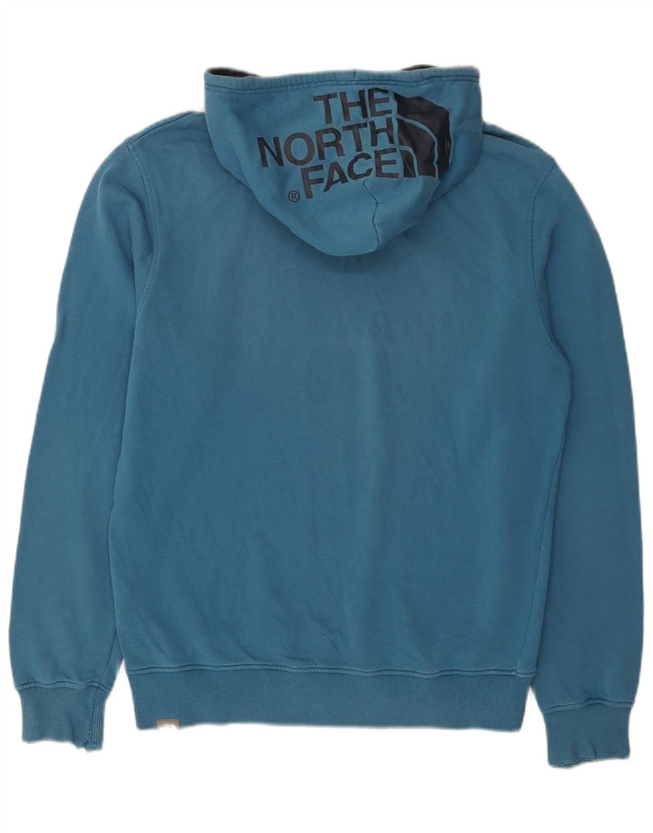The North Face Jersey Con Capucha Gráfica De Algodón Azul Medio | Hombre