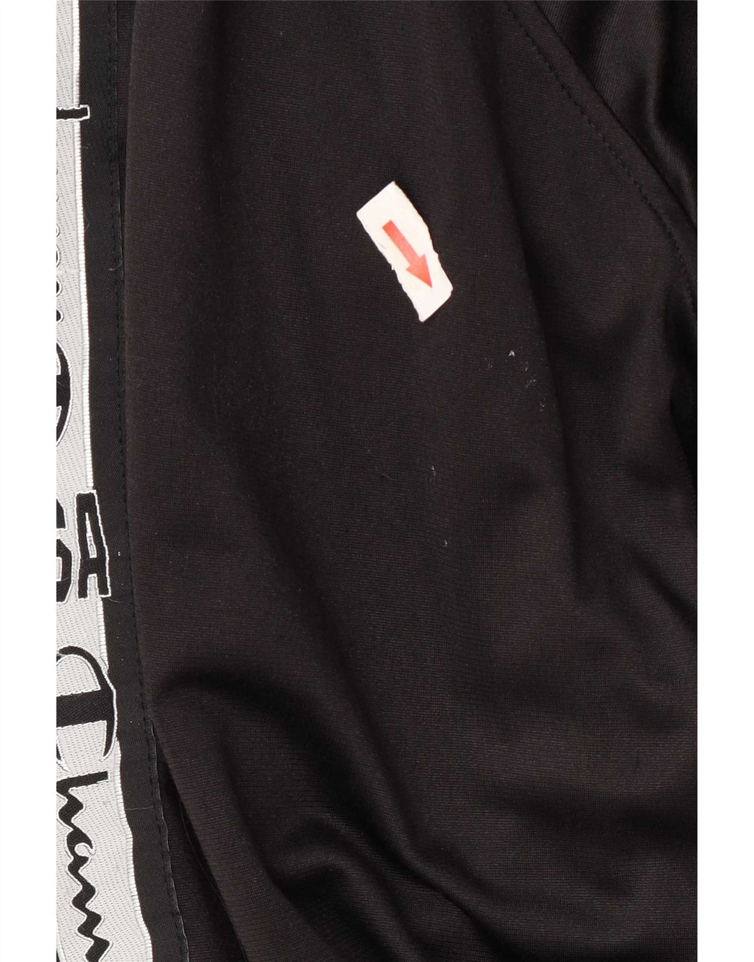 Champion Chaqueta De Chándal Con Estampado Gráfico En Color Negro Mediano Para Hombre