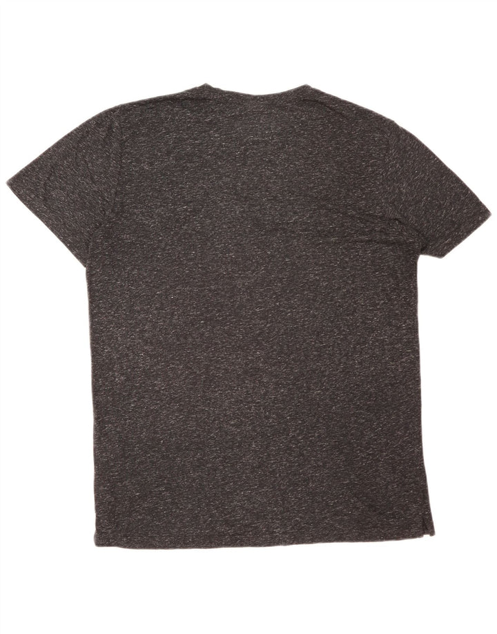 Jack & Jones Hombre Camiseta Top Large Gris Moteado Poliamida