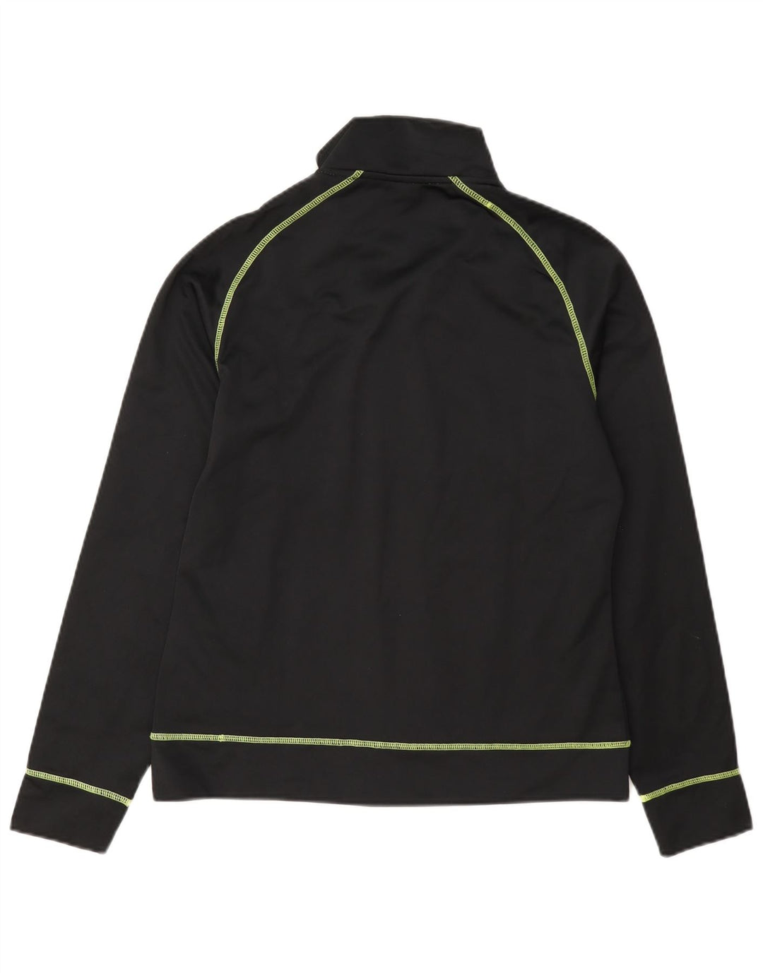 Asics - Chaqueta de chándal para mujer, talla 12, poliéster negro mediano