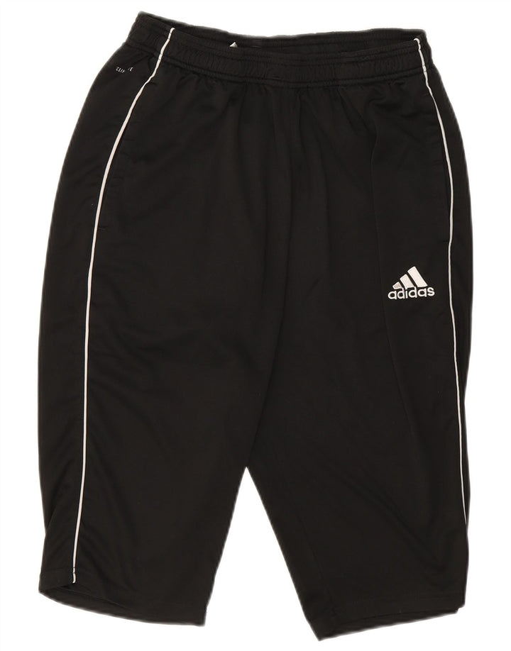 Adidas Mens Climalite Bermuda Sport Shorts Medio Negro Poliéster