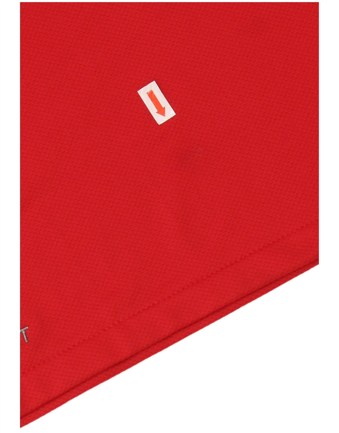 Polo Nike Dri Fit para hombre Poliéster rojo mediano