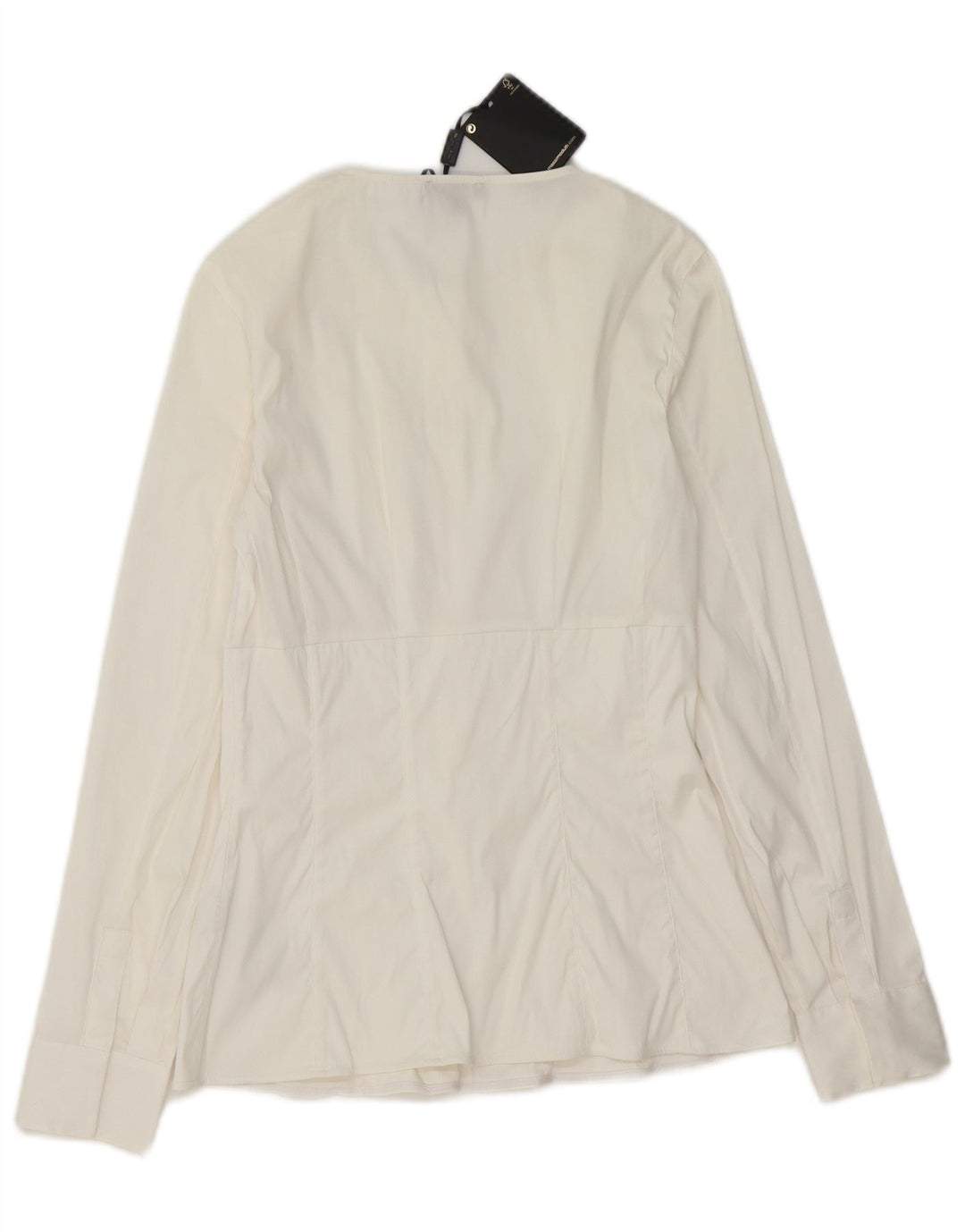 Camisa Mujer Massimo Dutti EU 34 2XS Blanco Algodón
