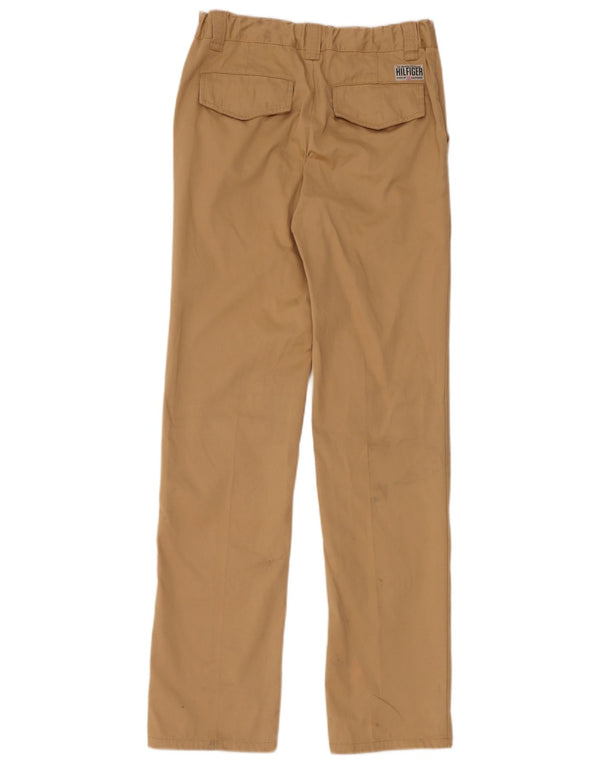 Tommy Hilfiger Boys Straight Chino Trousers 15-16 Years W30 L31 Beige