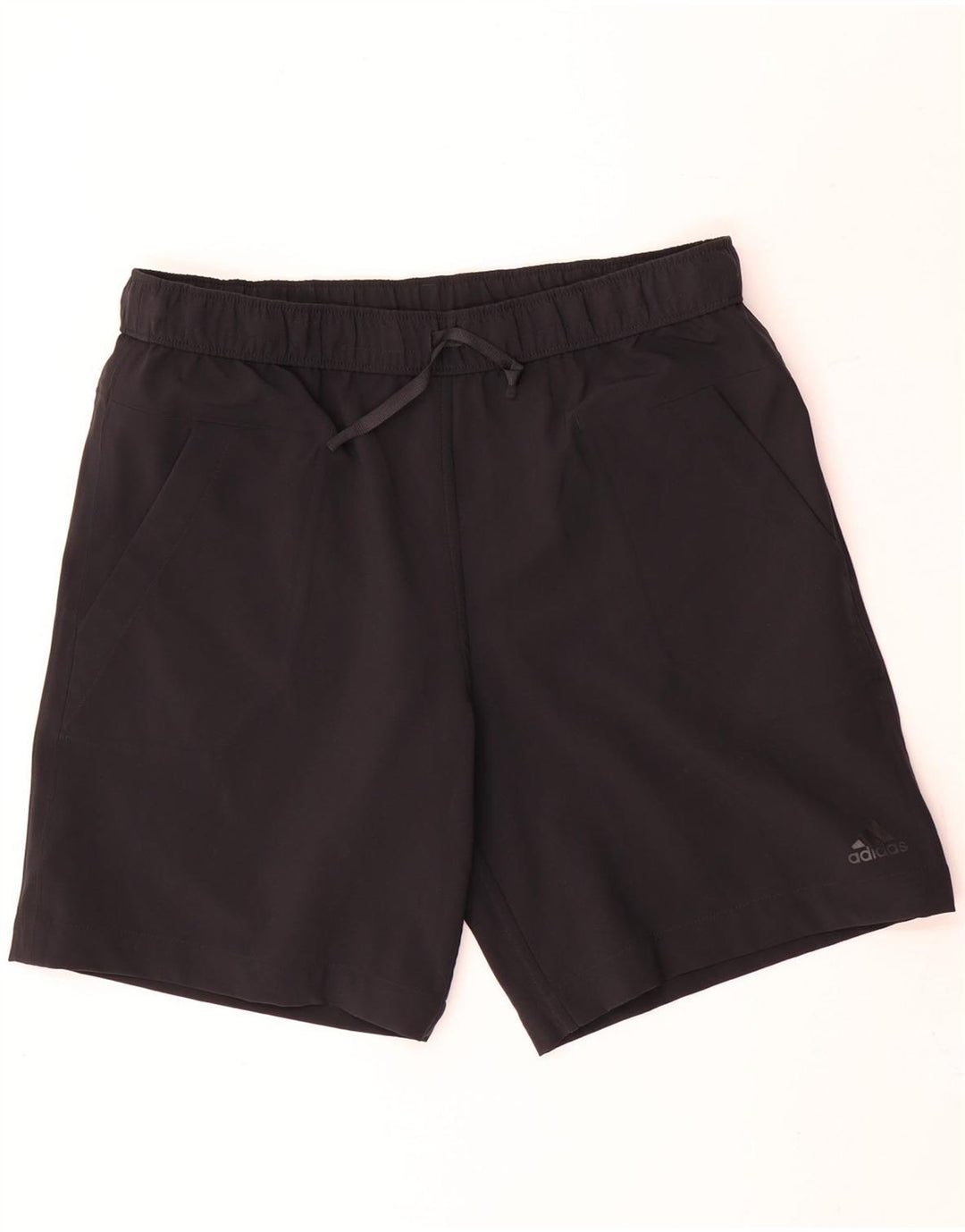 Adidas - Pantalones cortos deportivos reversibles para hombre, poliéster, color gris grande