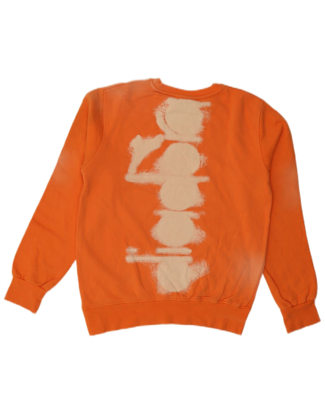 Diadora Sudadera con gráfico para niño, jersey, 12-13 años, naranja