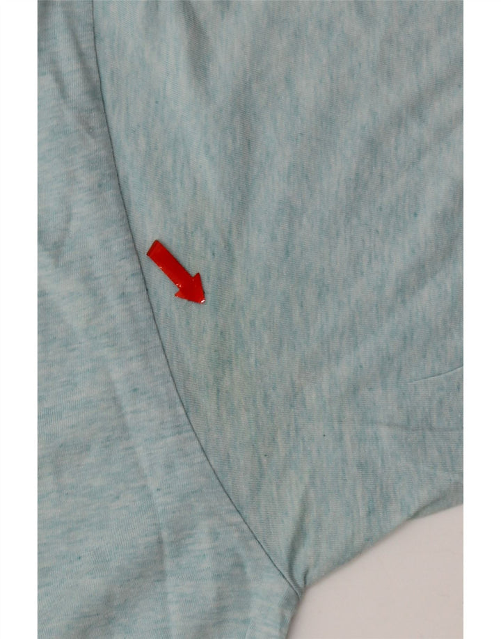 Trussardi Hombre Camiseta Top Grande Azul Algodón