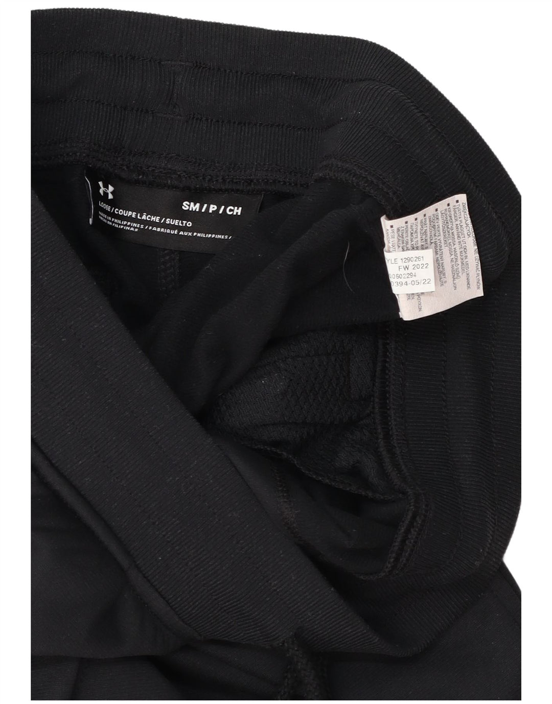 Under Armour Pantalones de chándal para hombre Joggers Small Poliéster negro
