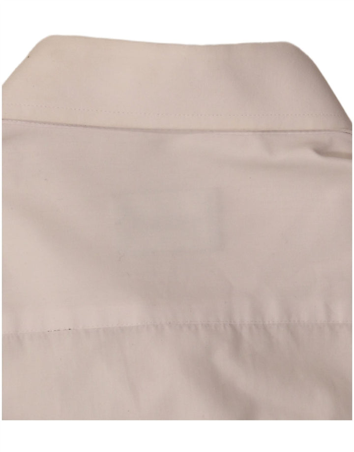 Pierre Cardin Camisa formal para hombre Talla 46 41 Algodón blanco grande