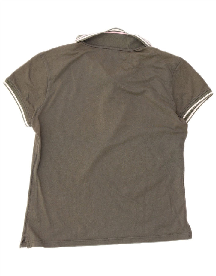 CHAMPION Polo Heritage Fit para mujer UK 40 XL Verde