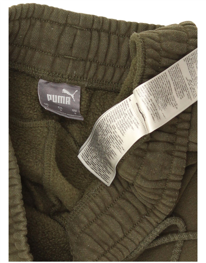 Puma Pantalones De Chándal Joggers Small Khaki Algodón Hombre