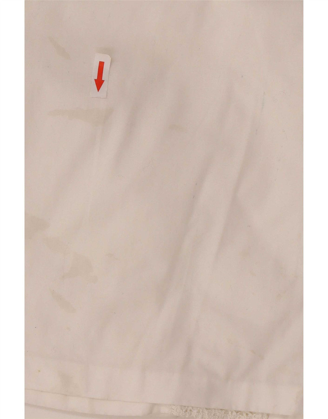 Camisa Vintage Mujer IT 44 Algodón Blanco Medio