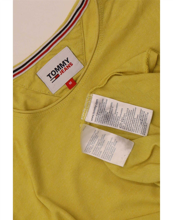 Camiseta Tommy Hilfiger Hombre Top Medium Amarillo Algodón
