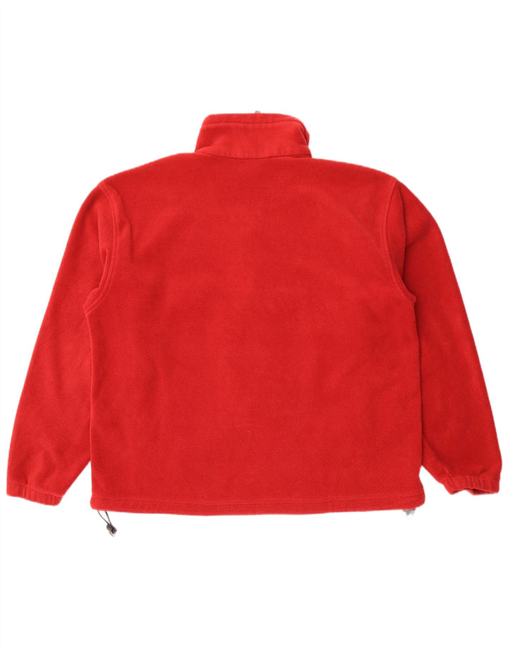 Columbia Chaqueta polar para hombre ES 42 XL Poliéster rojo
