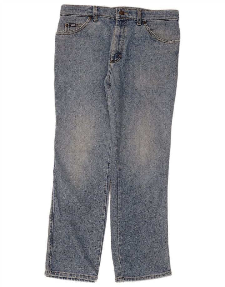 Vaqueros rectos Lee para hombre W34 L30 Algodón azul