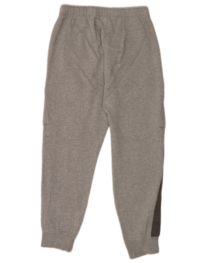 NIKE Womens Graphic Tracksuit Trousers Joggers UK 12 Medium  Grey