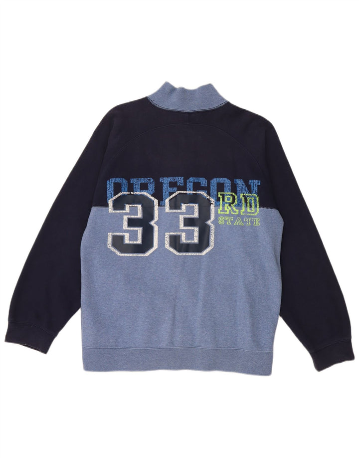 NIKE Boys Oregon State Chándal Top Chaqueta 14-15 años Grande Azul