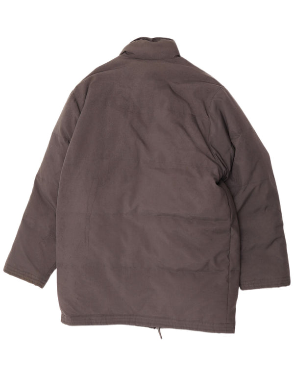 Champion Abrigo acolchado para hombre UK 38 Medium Black Nylon