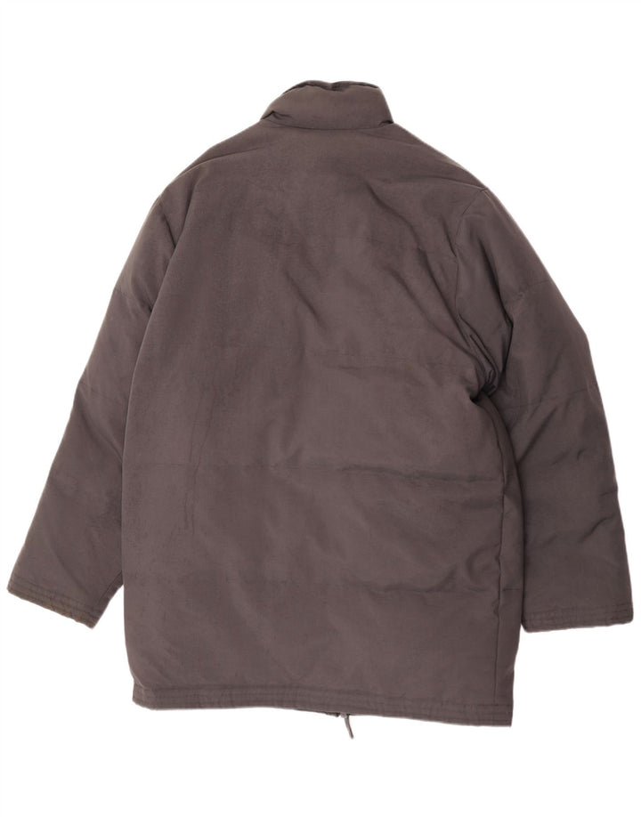 Champion Abrigo acolchado para hombre UK 38 Medium Black Nylon