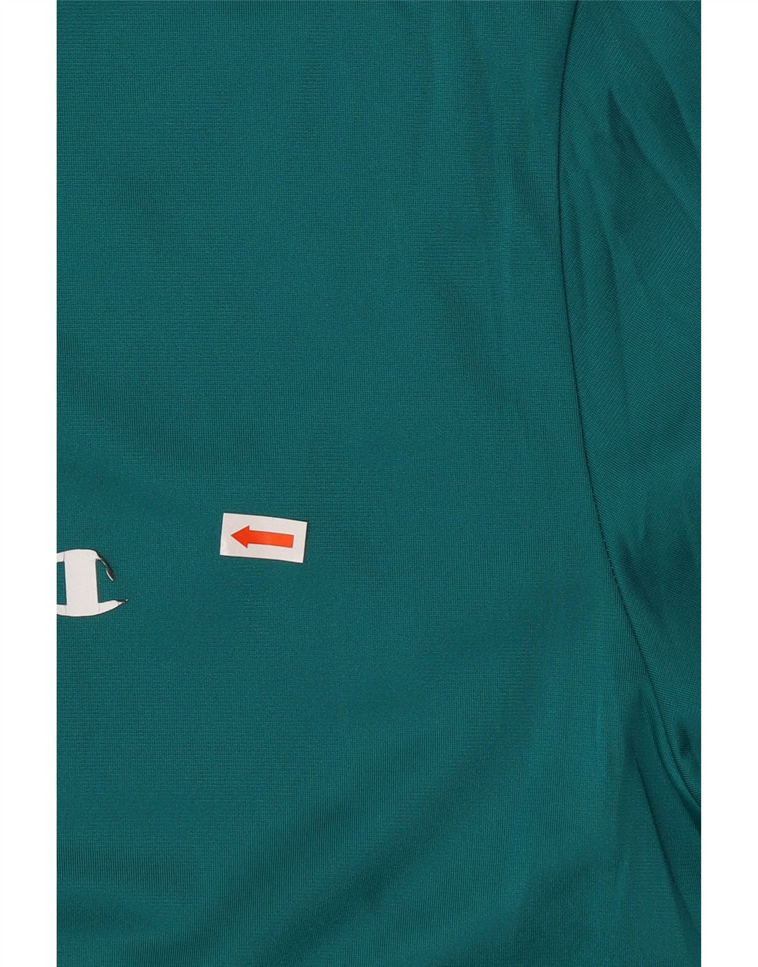 CHAMPION Chaqueta de chándal para hombre con bloques de color verde grande Poliéster