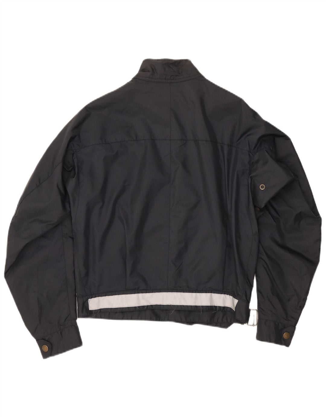 Belstaff Chaqueta Racer para mujer IT 42 Medium Azul Marino Nylon