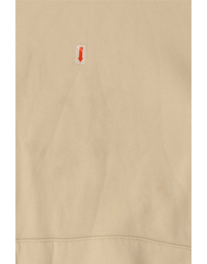 Nike Jersey con capucha para hombre, tamaño mediano, color blanco roto, algodón