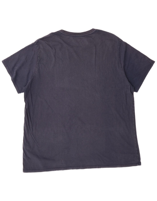 Levi's Camiseta gráfica para hombre Top 3XL Algodón azul marino