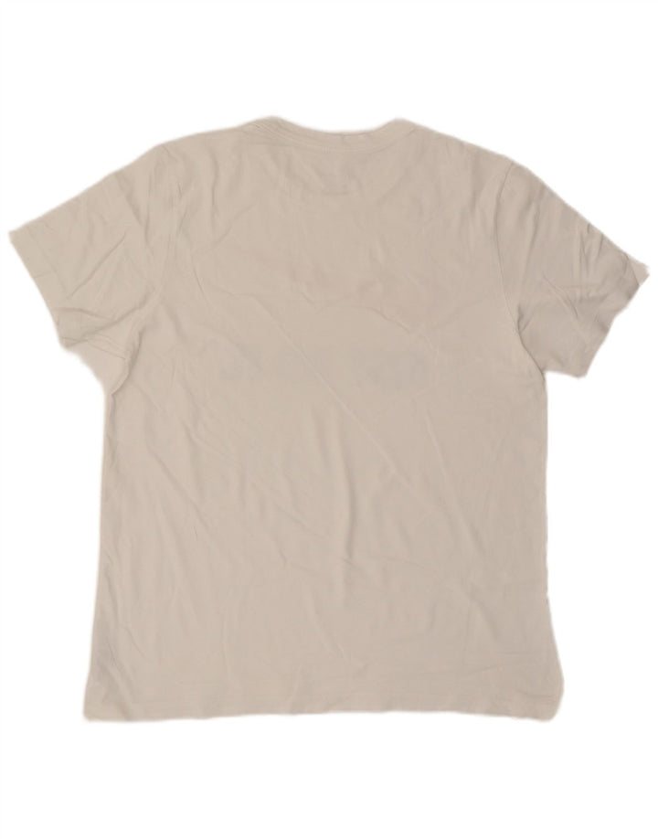 Nike - Camiseta gráfica para hombre, talla grande, algodón blanco