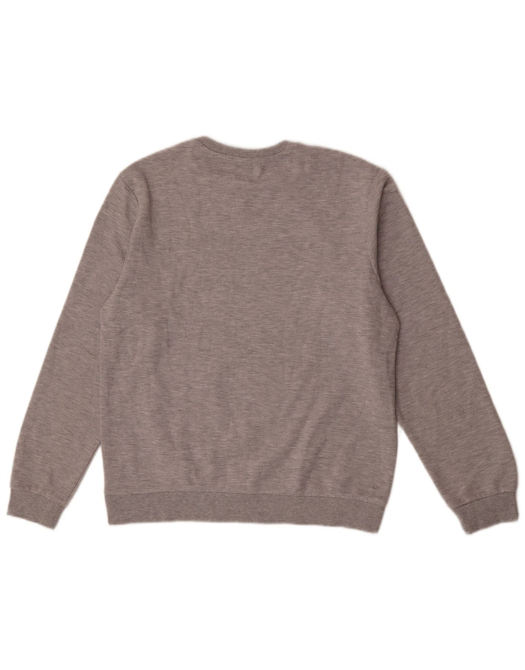 North Sails Hombre Sudadera Gráfica Jersey De Algodón Moteado Gris Medio