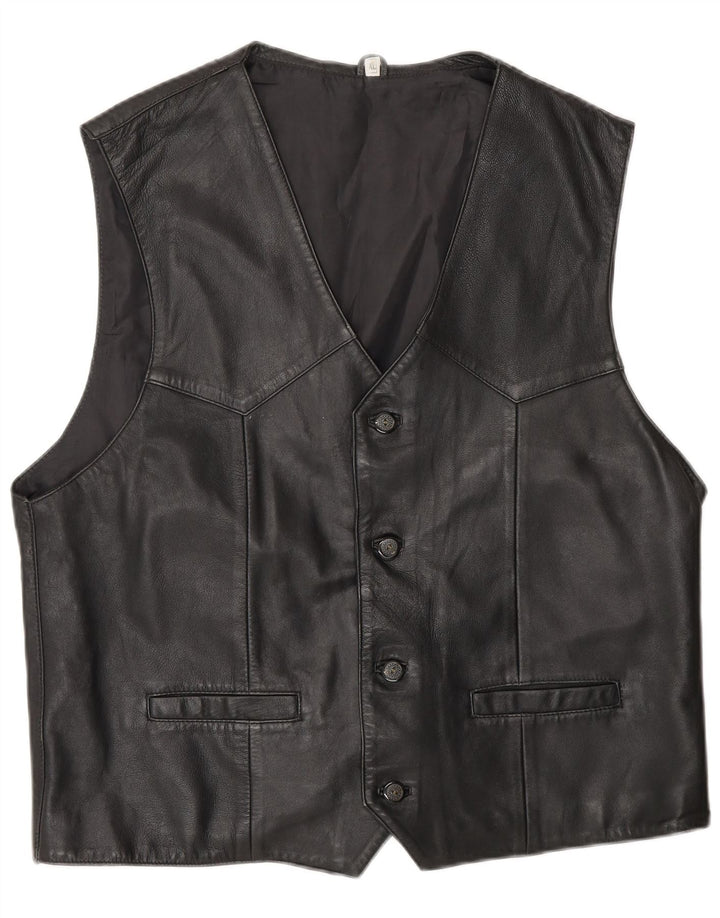Chaleco Vintage Hombre XL Negro