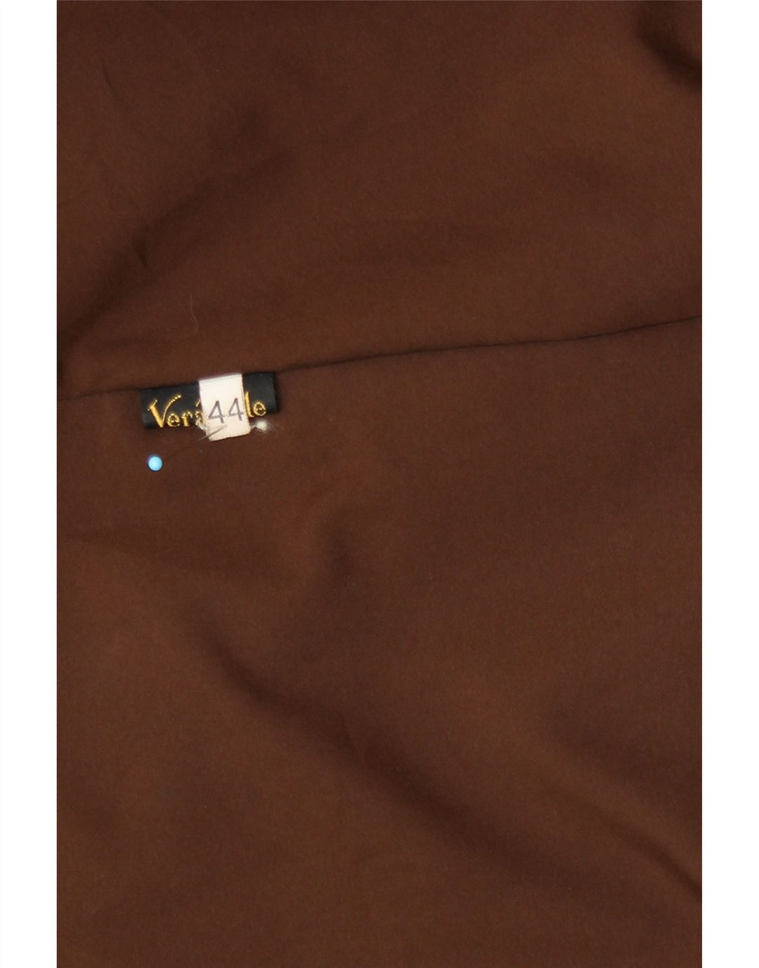 Abrigo de cuero vintage para mujer IT 44 Cuero marrón medio