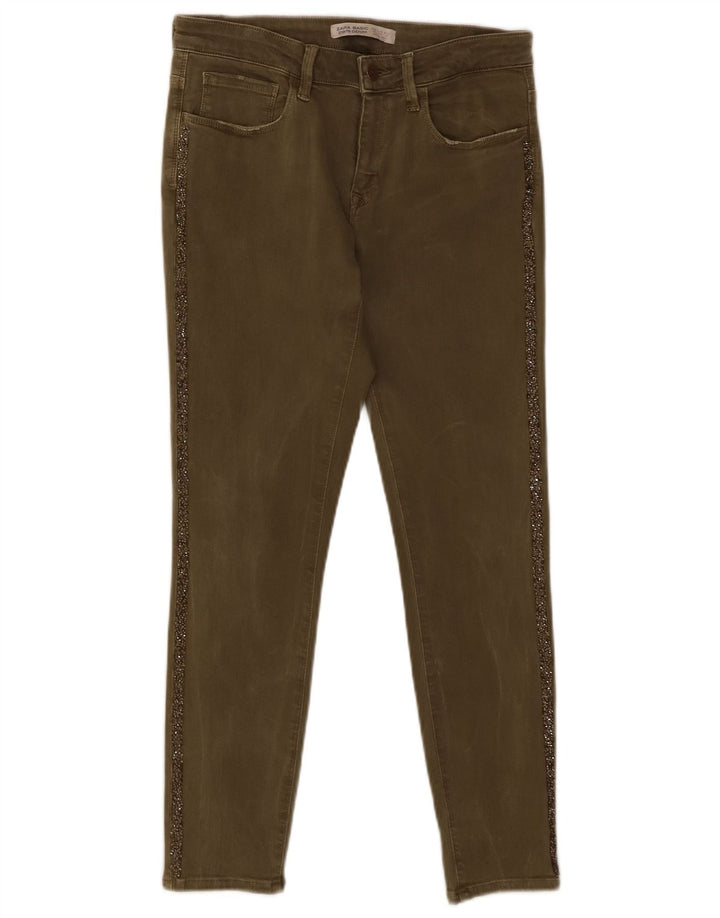 ZARA Womens Skinny Jeans EU 40 Medium W30 L27 Green