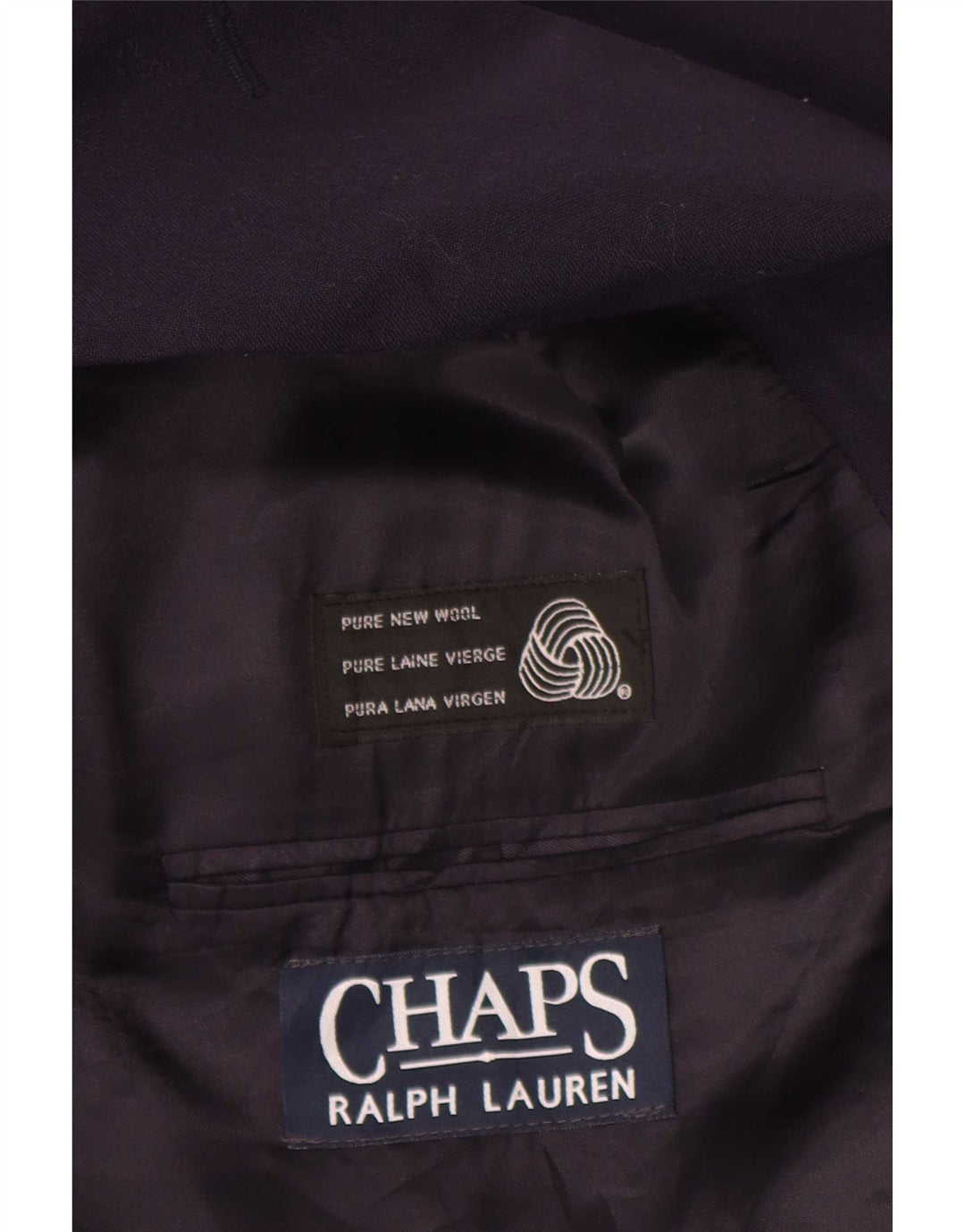 Chaps Ralph Lauren Chaqueta tipo blazer con doble botonadura para hombre UK 42 XL Azul marino