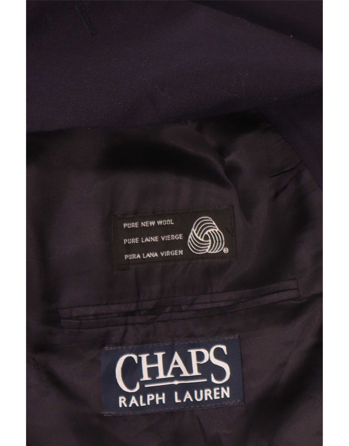 Chaps Ralph Lauren Chaqueta tipo blazer con doble botonadura para hombre UK 42 XL Azul marino