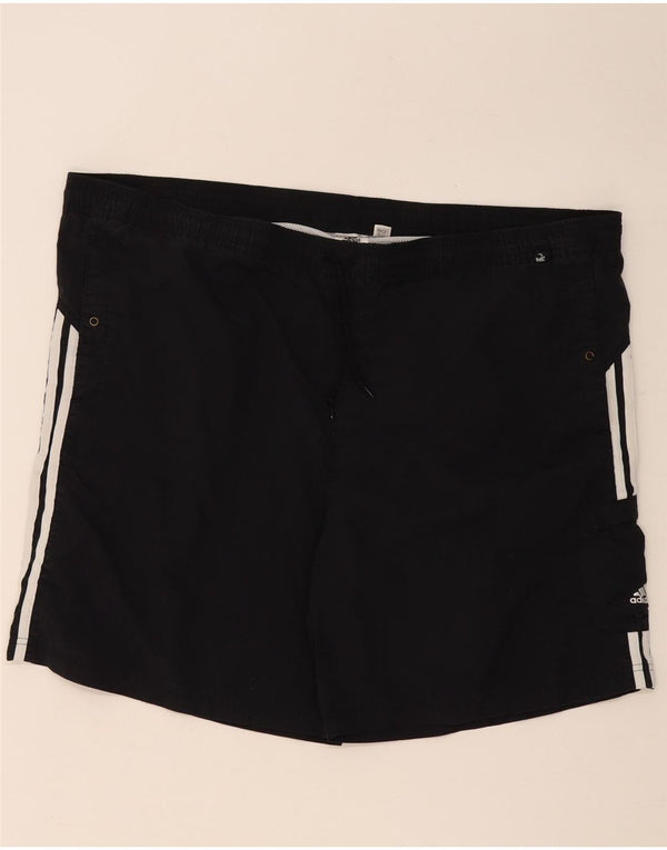 Adidas Pantalones cortos deportivos para hombre 2XL Poliamida negra