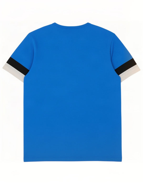 Puma Boys Wildcats Graphic Camiseta Top 13-14 años Grande Azul Poliéster