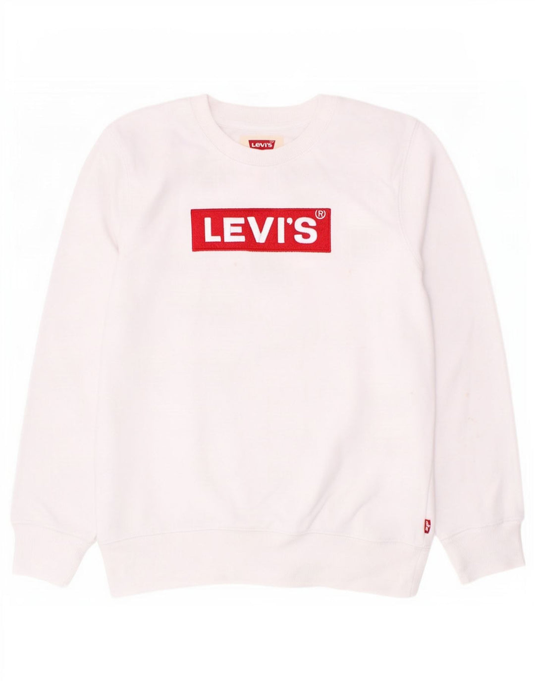 Levi's Sudadera con gráfico para niños 11-12 años Blanco
