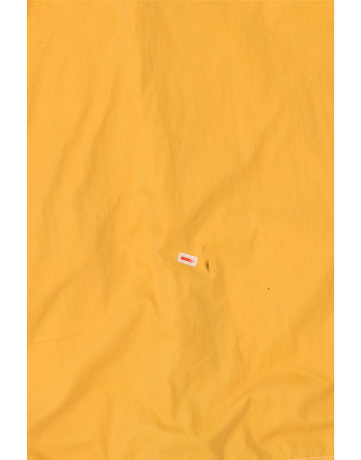 TIMBERLAND Chaqueta impermeable con capucha para hombre UK 40 Large Nylon amarillo
