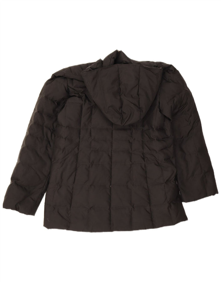 Sergio Tacchini Chaqueta acolchada con capucha para mujer IT 46 Large Black