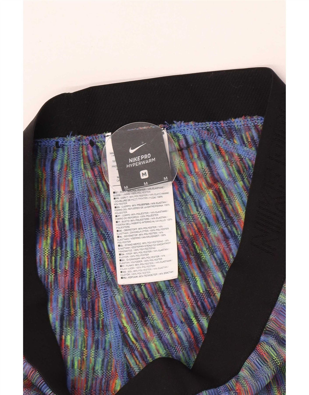 Leggings Nike para mujer UK 40 Mediano Poliéster multicolor