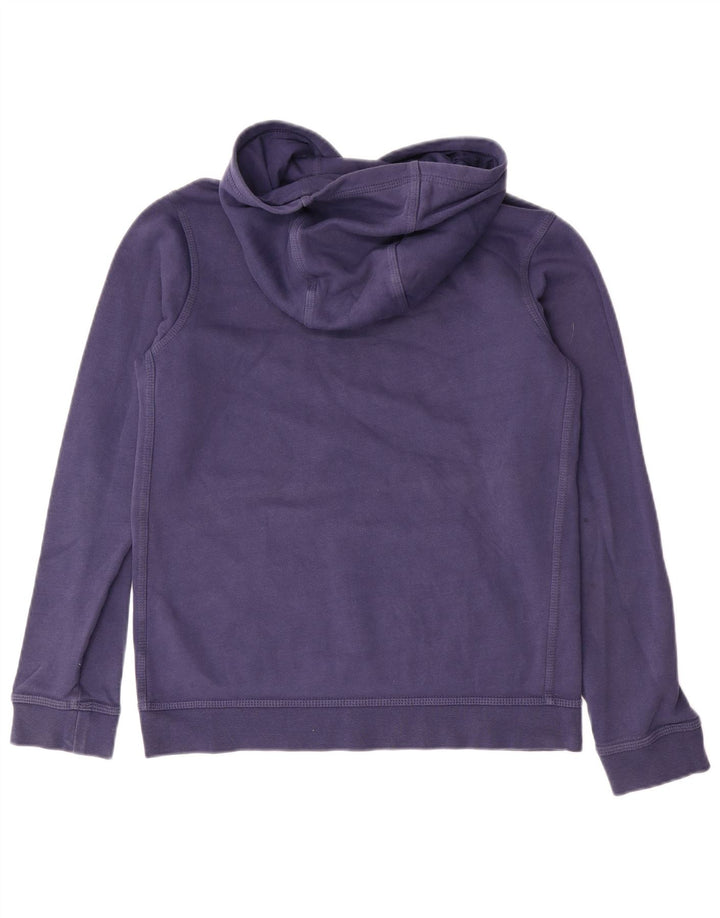 NIKE Sudadera con capucha gráfica para niños 13-14 años XL Azul marino Algodón